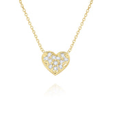 Diamond Heart Necklace - Dracakis Jewellers